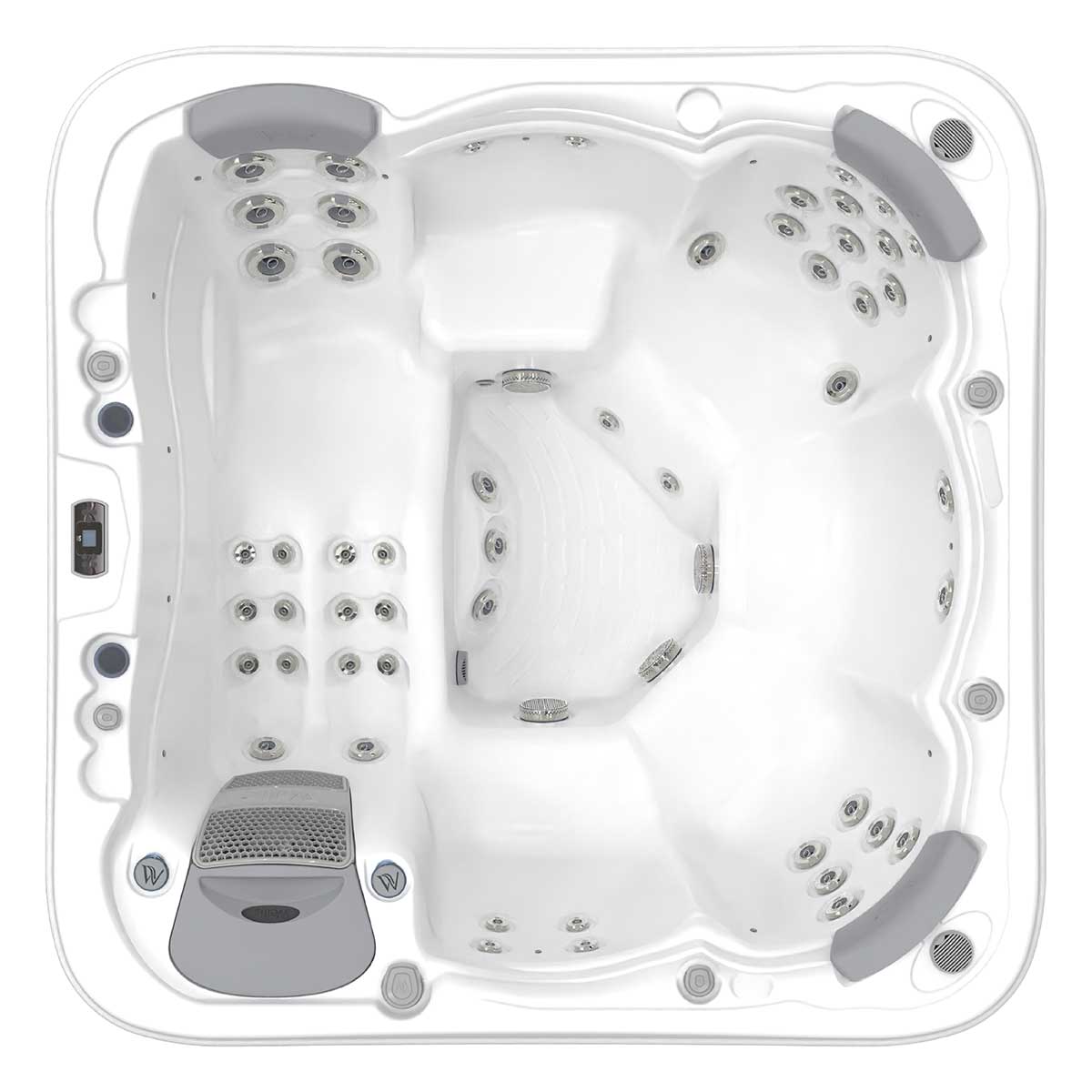 Wellis Lugano Life hot tub top view